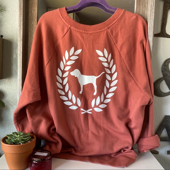 PINK Oversized Crew Neck - Picture 2 of 2